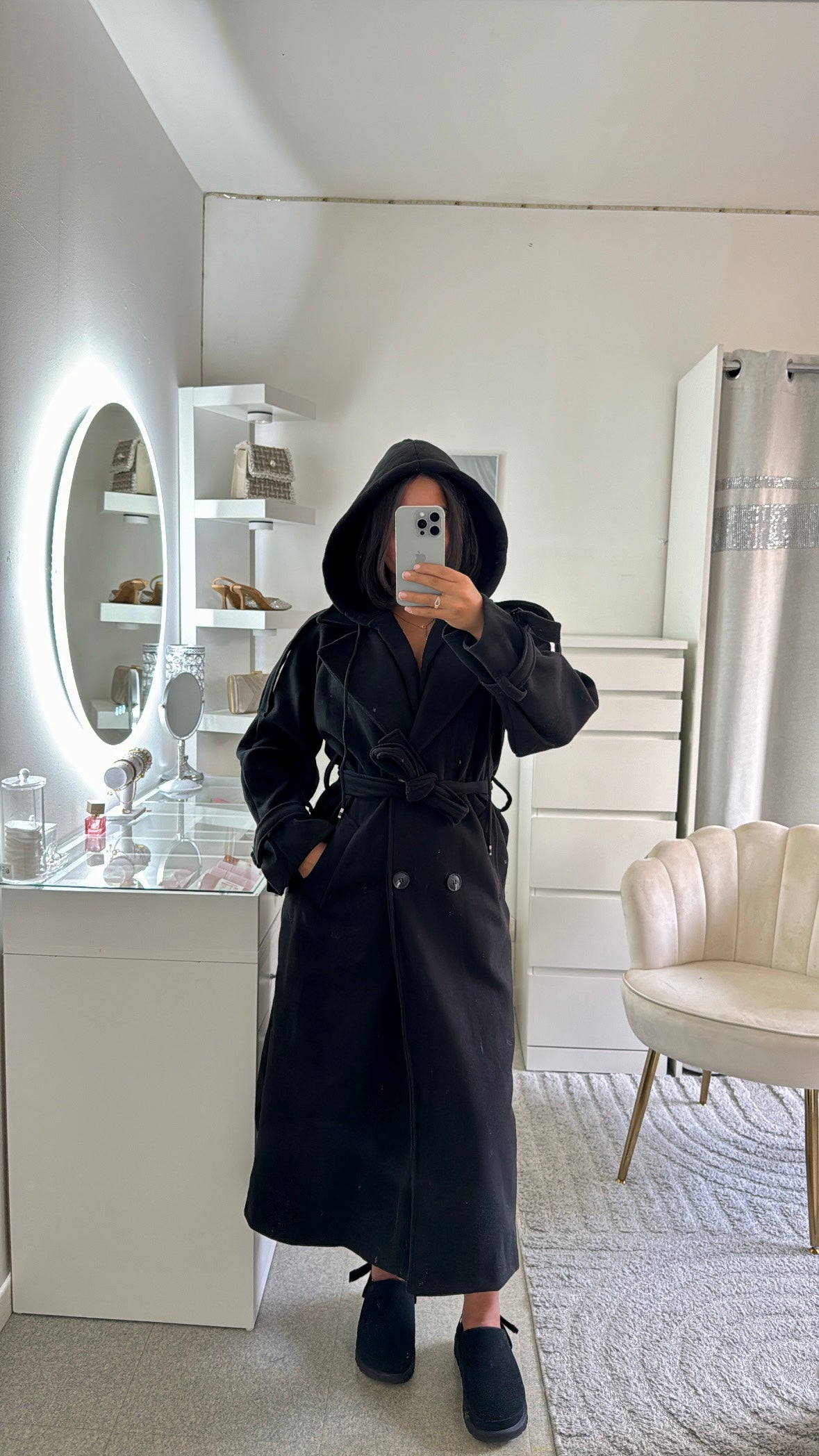 Manteau Nary noir