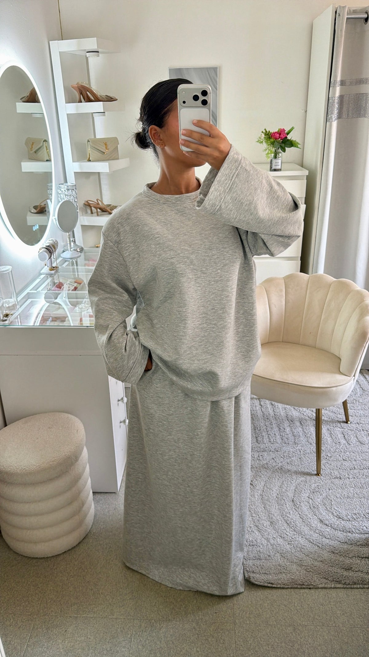 Ensemble Léonie en gris