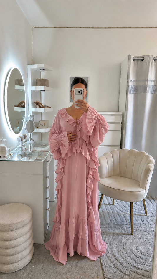 Robe Aida en rose