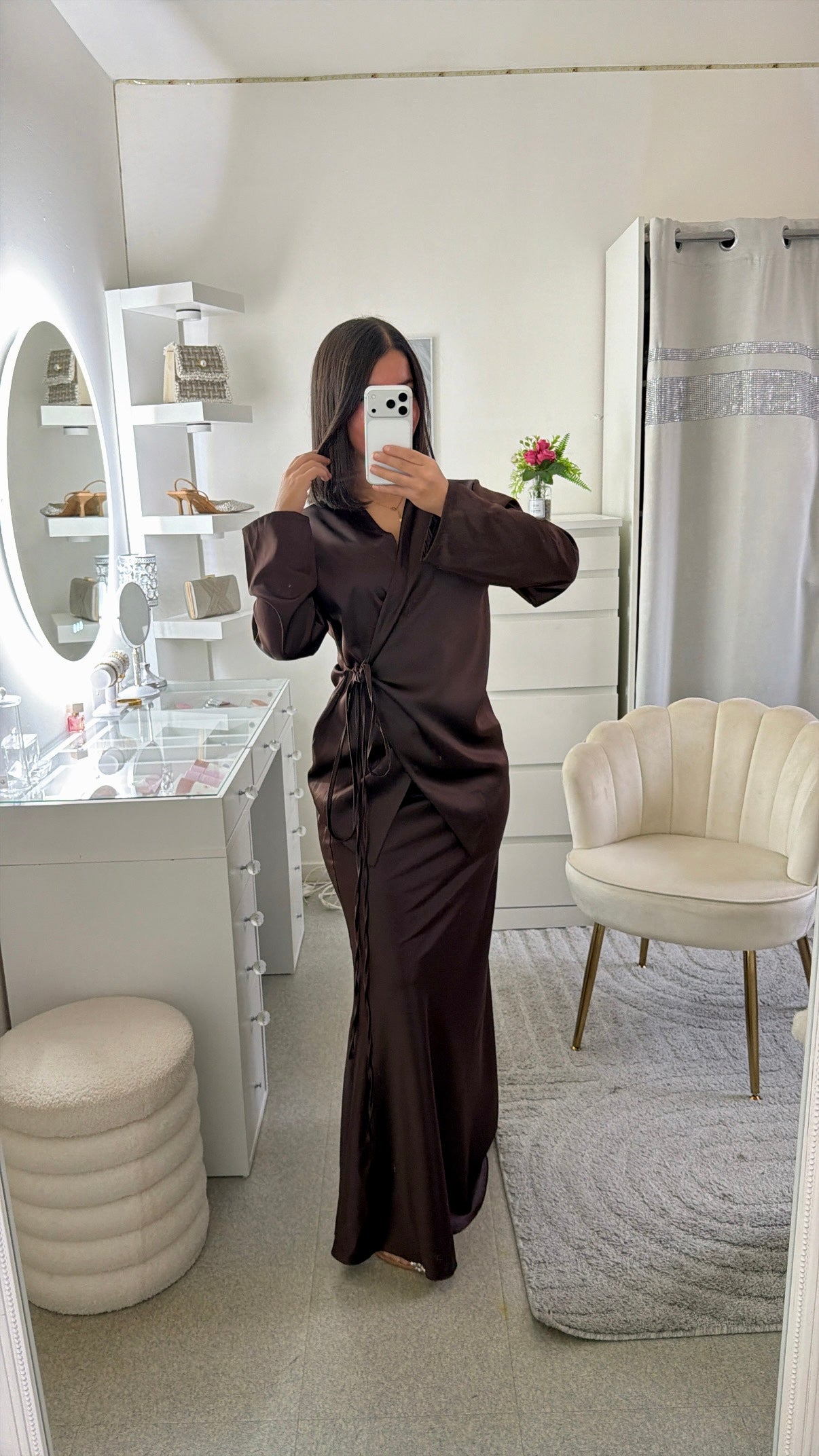 Ensemble Zélie marron