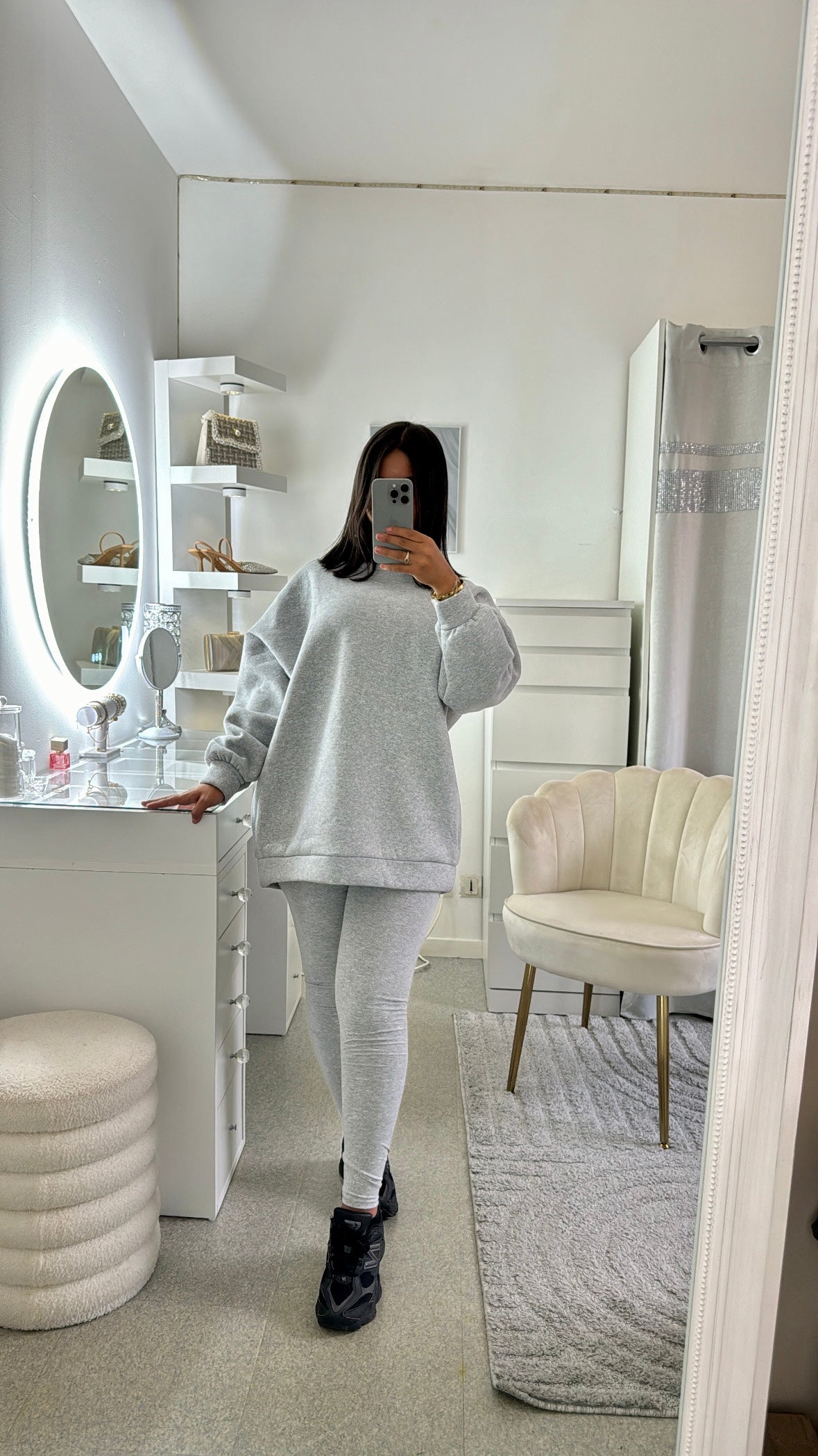 Ensemble legging Azra gris