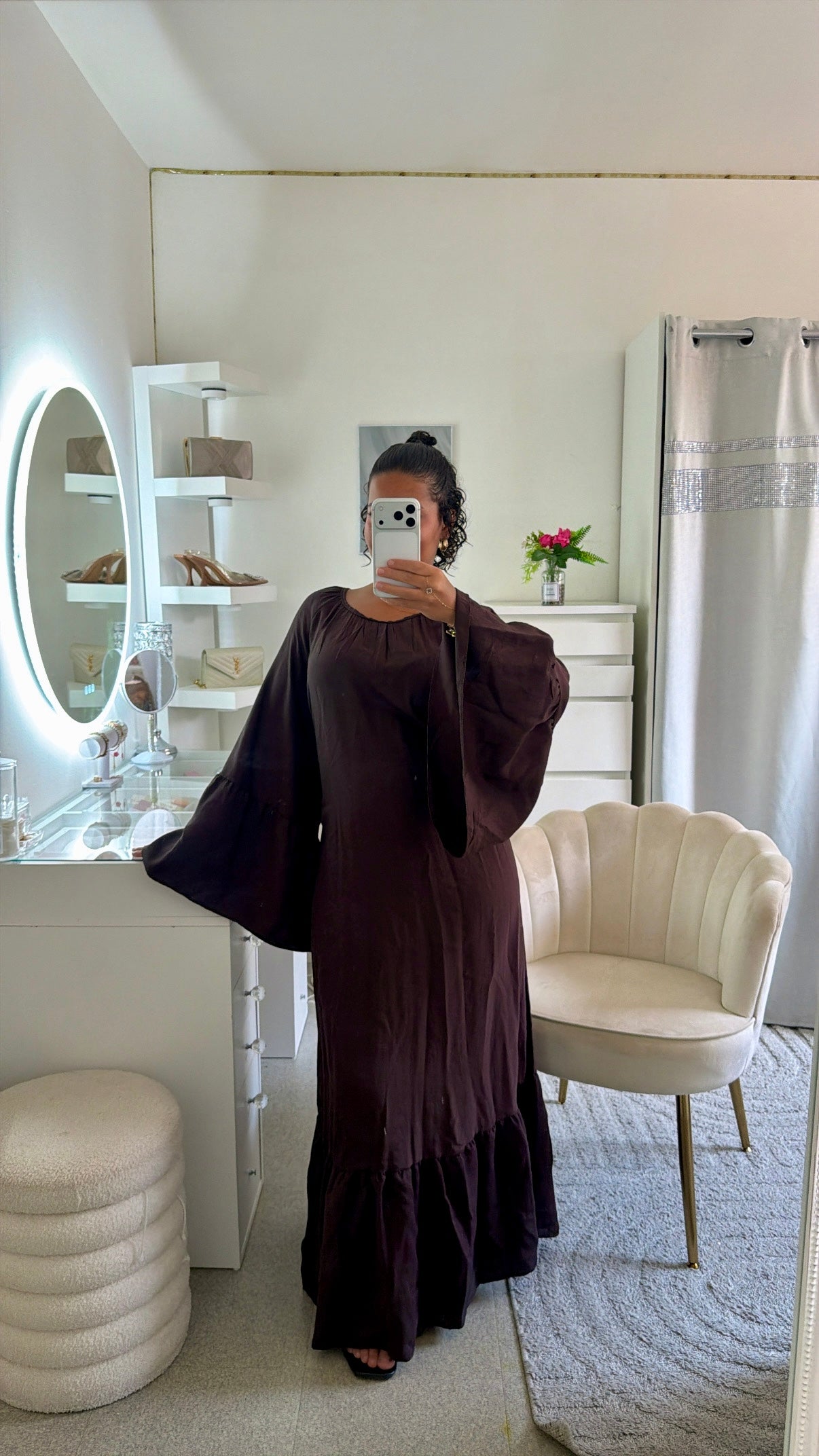 Robe Alisé en marron