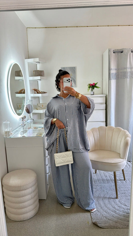 Ensemble Assyl bleu marine