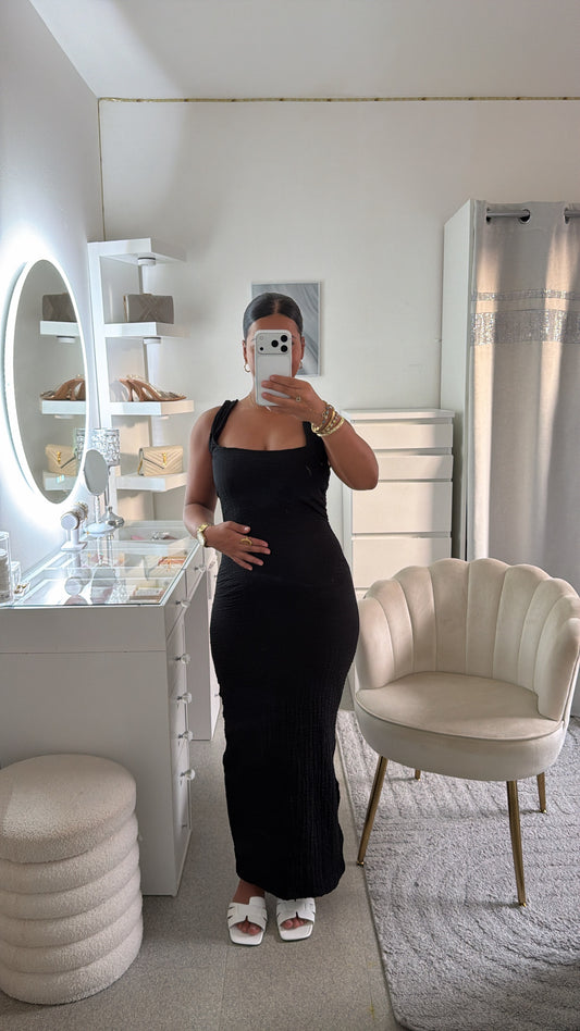 Robe Narjess noir