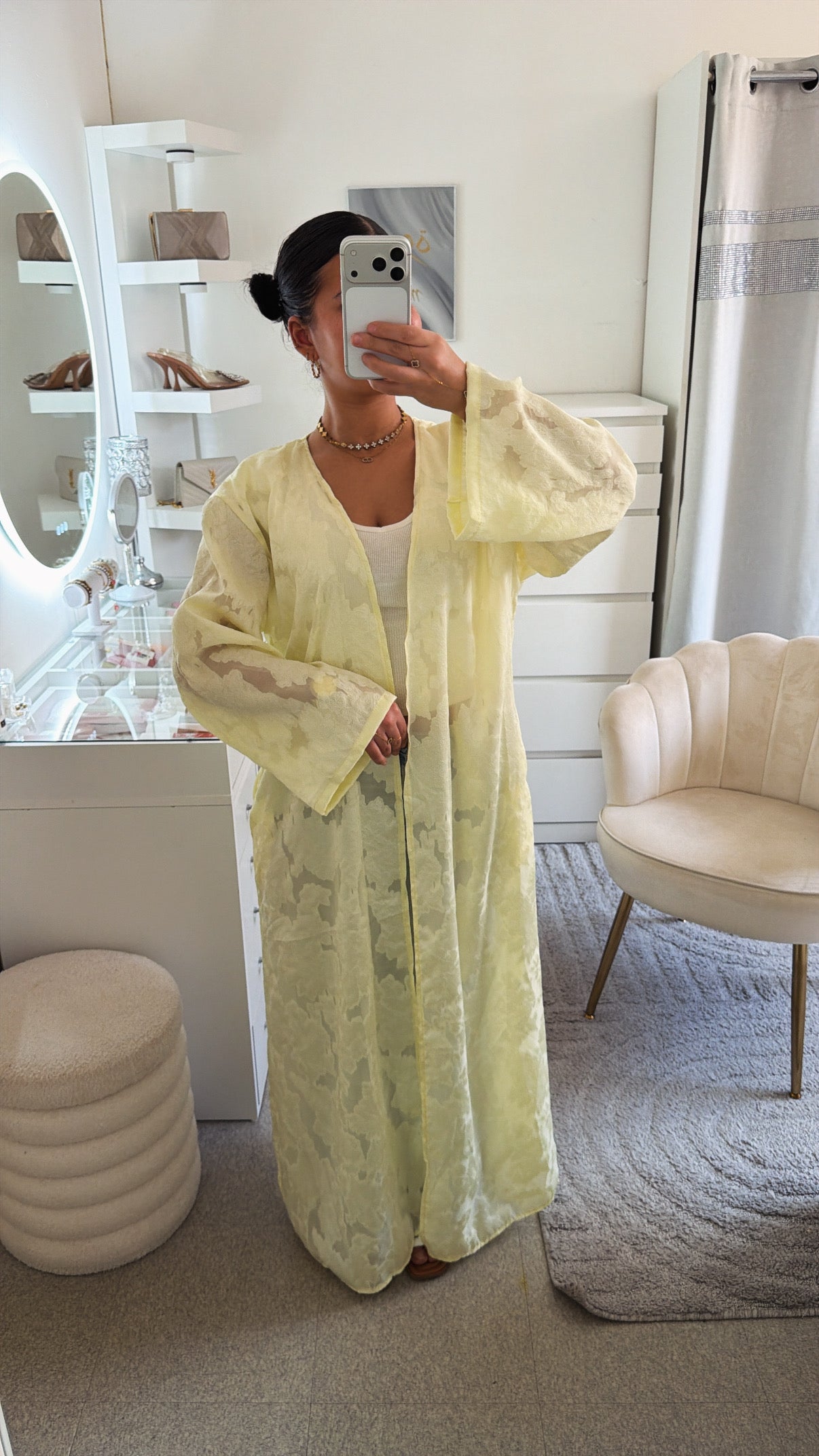 Kimono Camille jaune