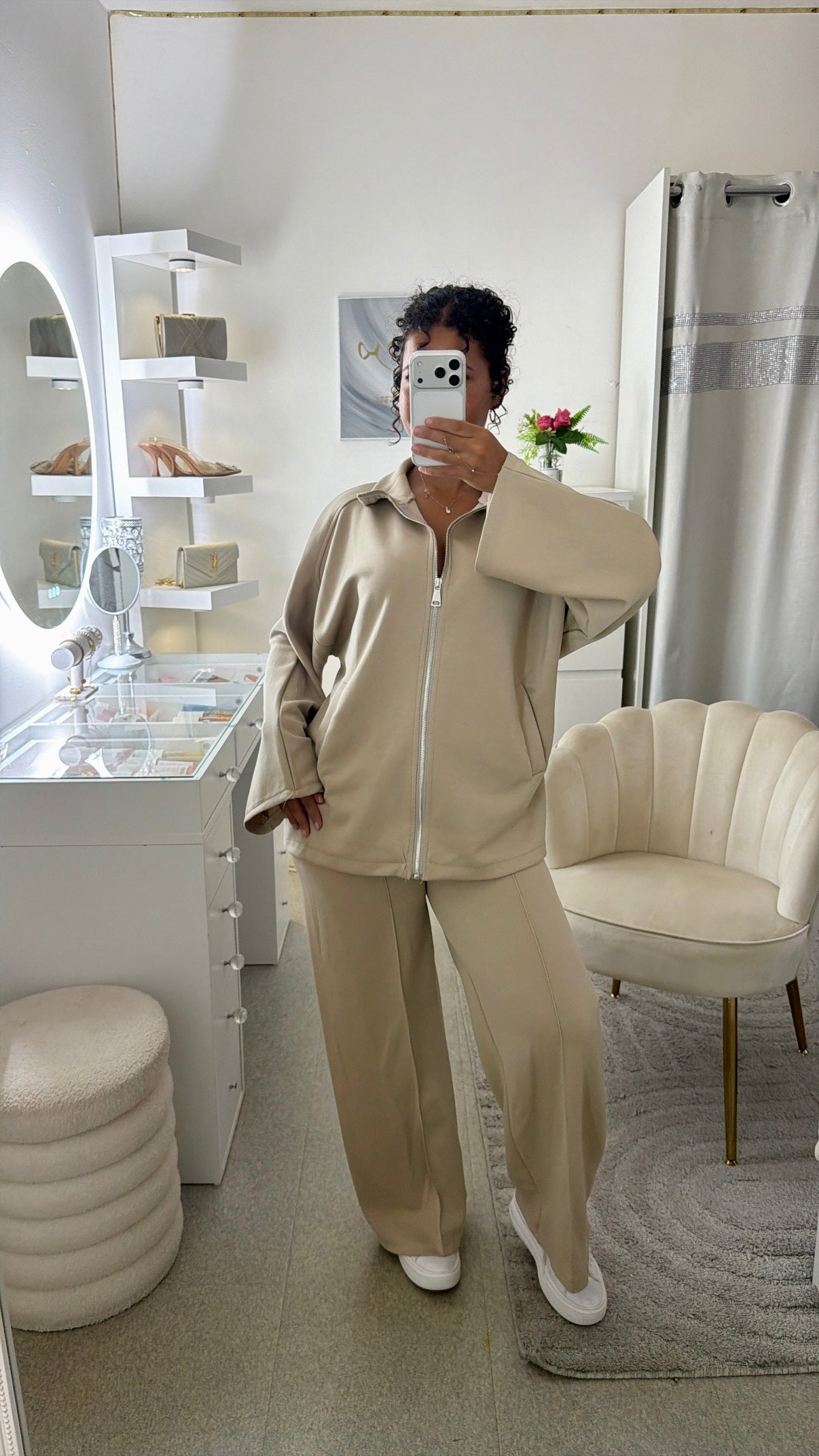 Ensemble Nesma en beige