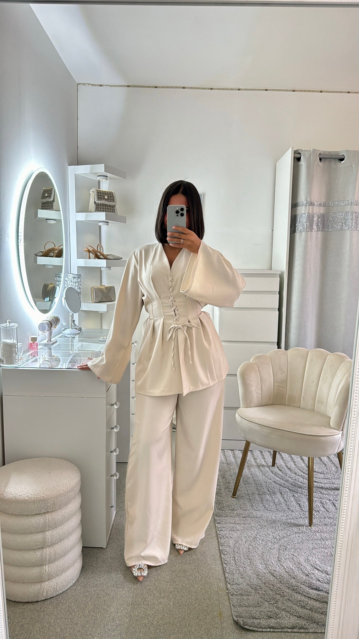 Ensemble Wafa beige
