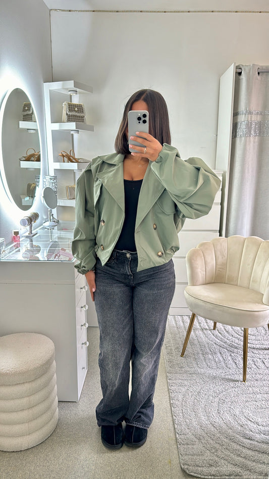 Trench Lias vert kaki