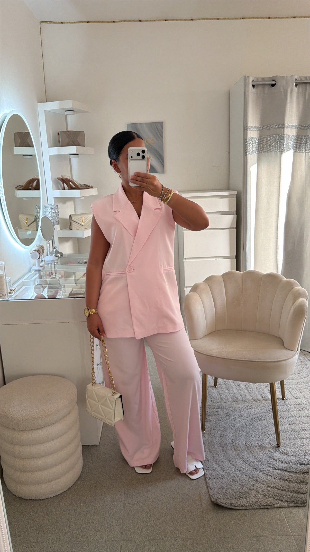 Ensemble Leonie rose