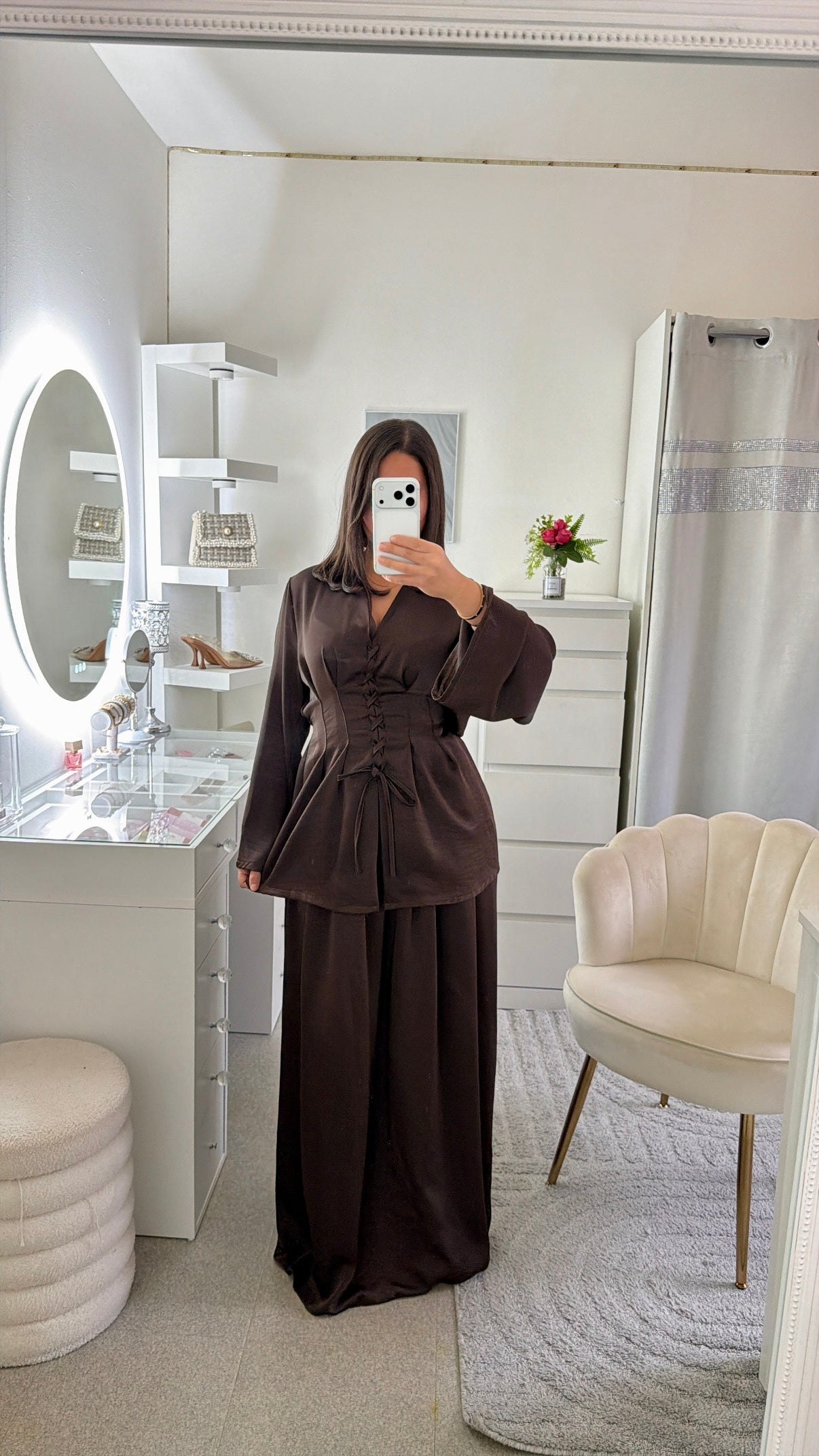 Ensemble Alméa marron