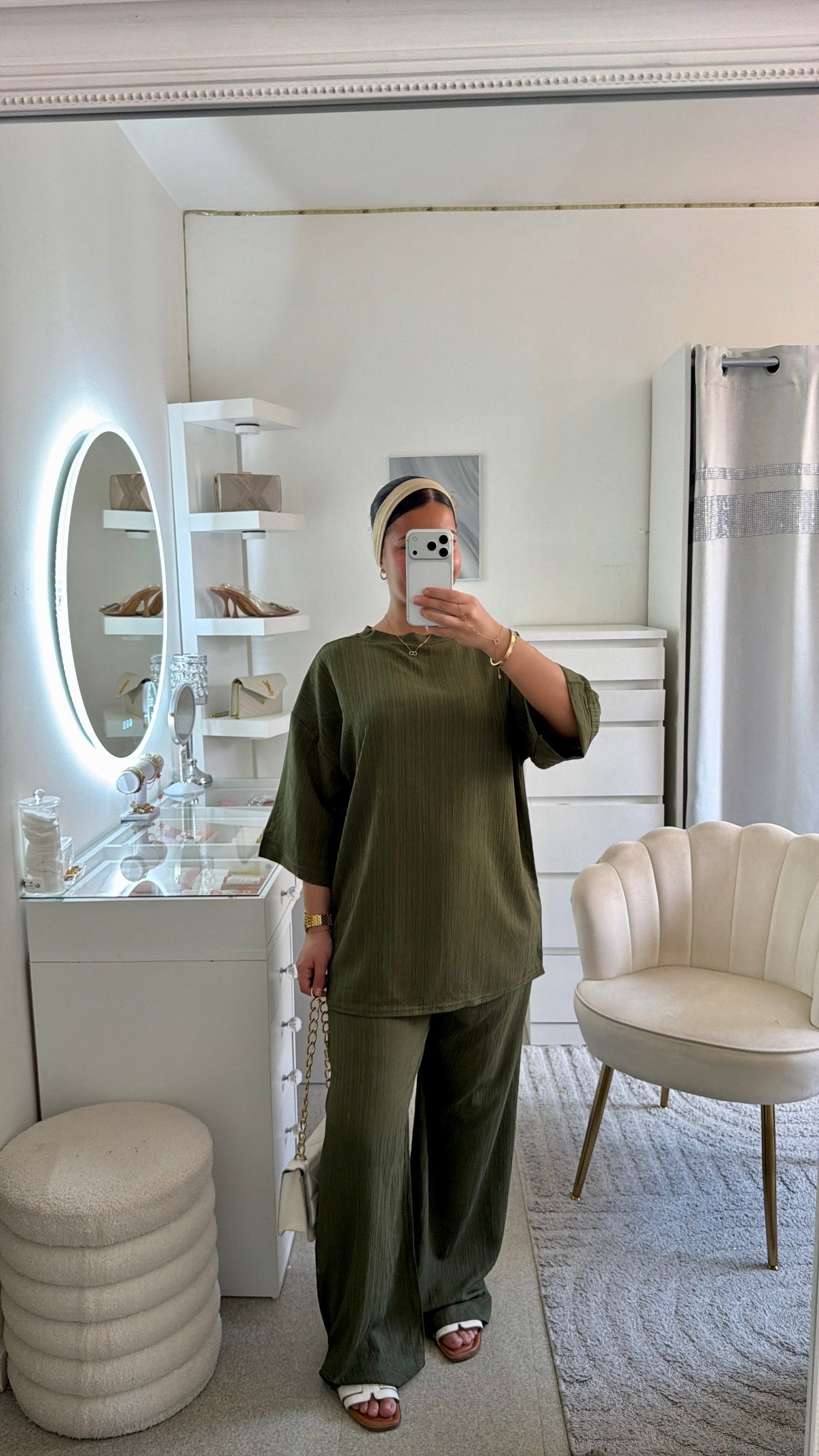 Ensemble t shirt Leïla vert