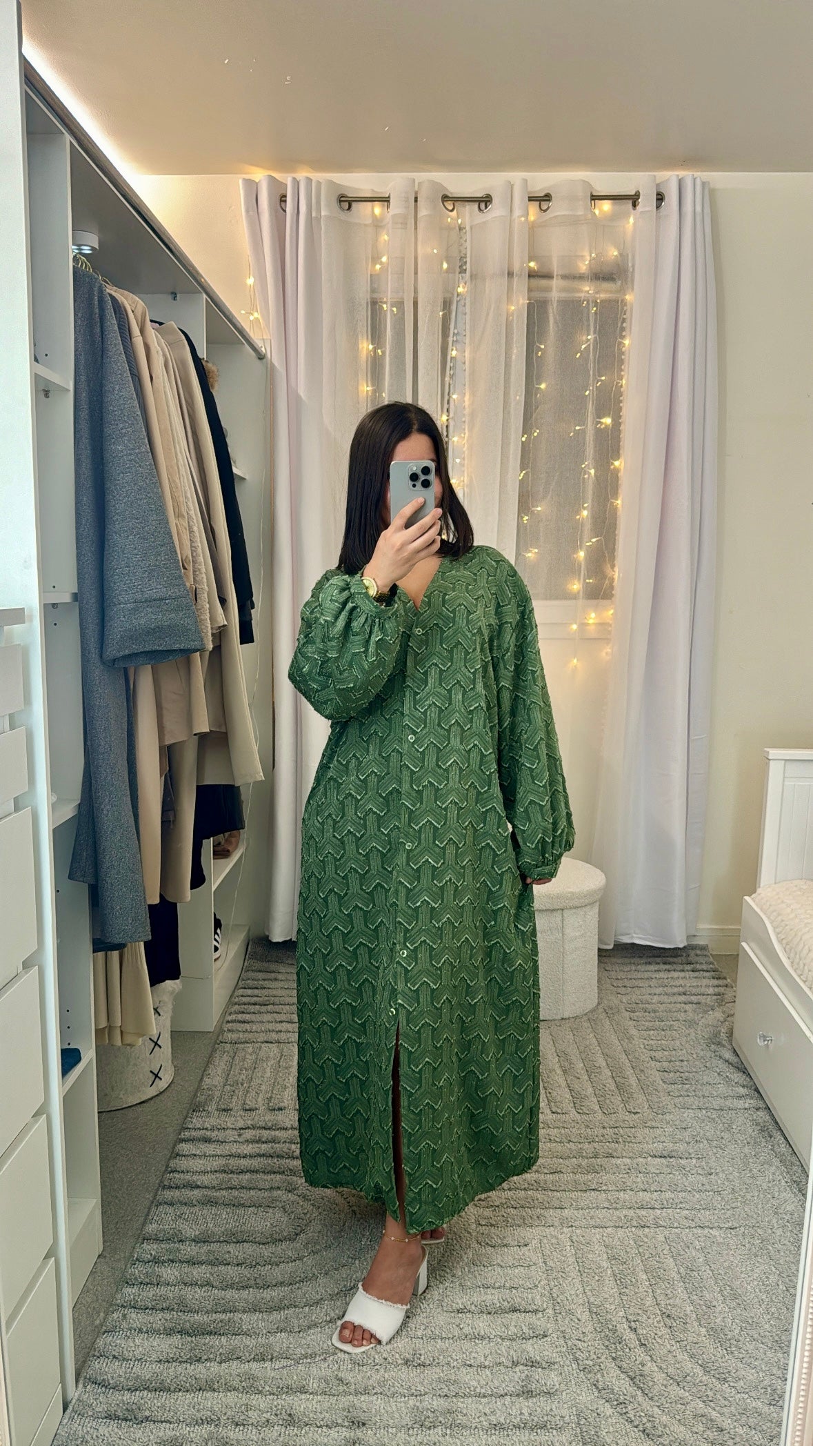 Robe Laura vert