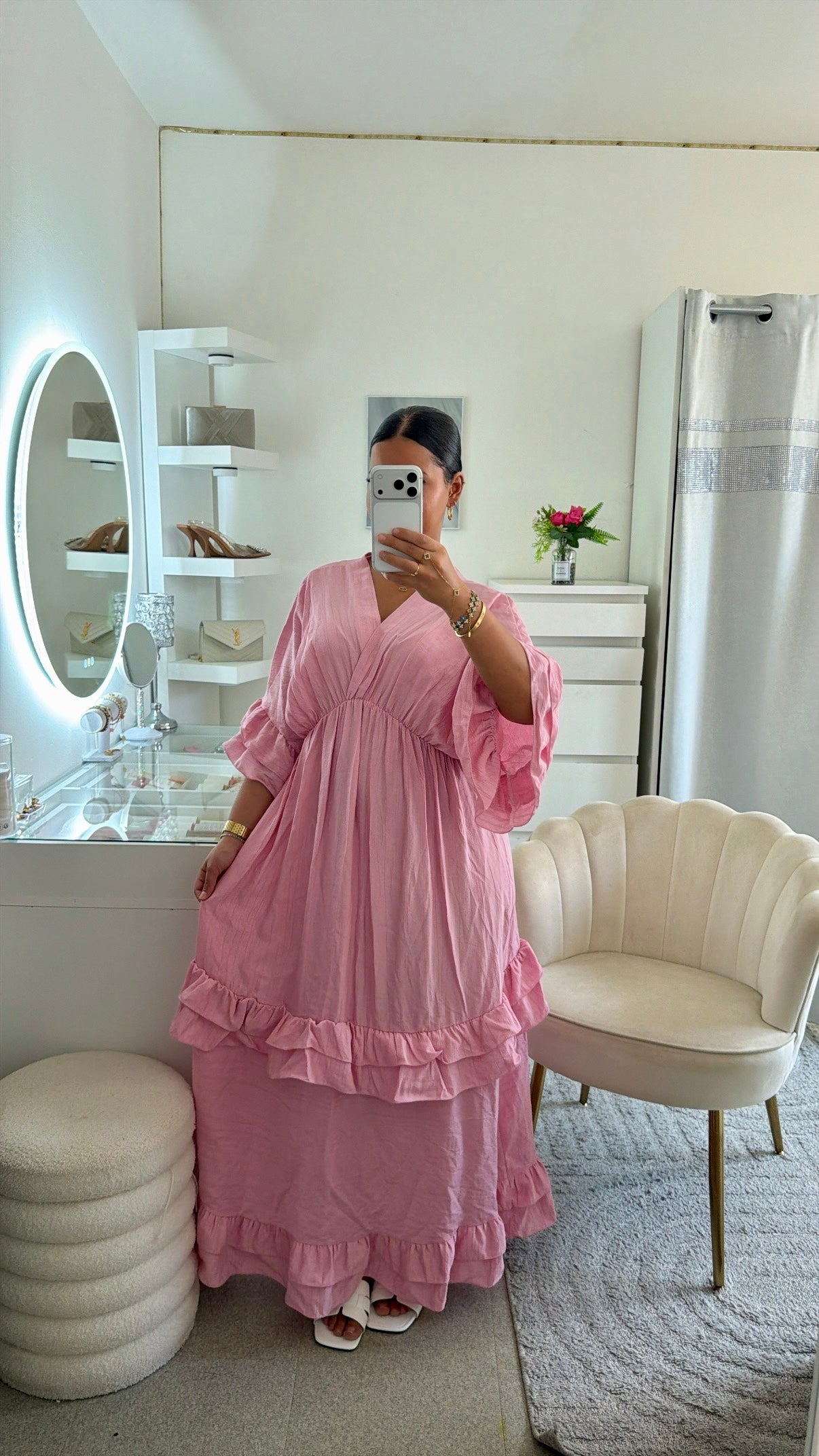 Robe Maissa en rose