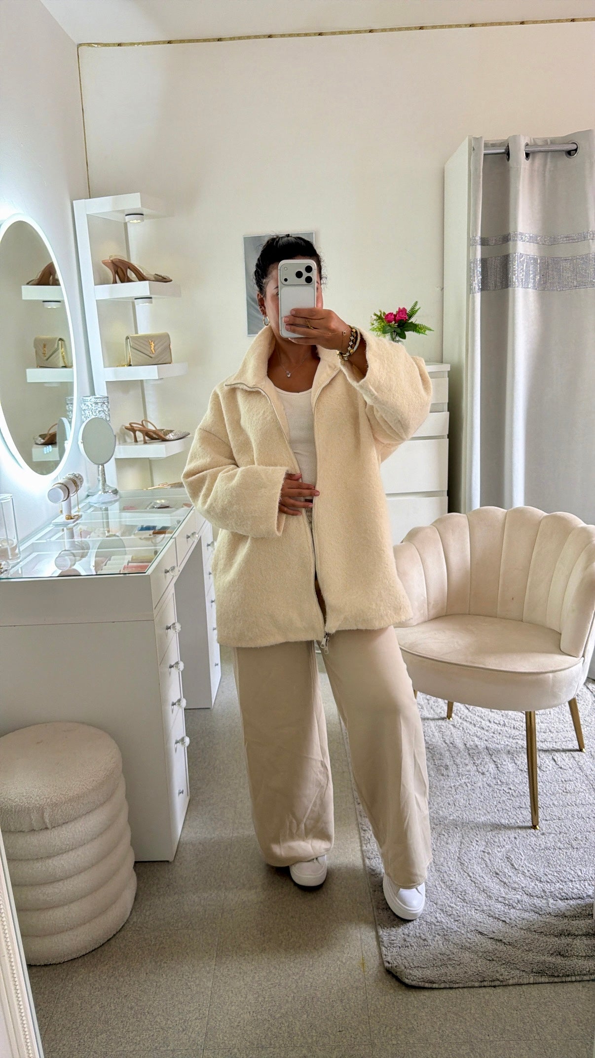 Veste Louna en beige