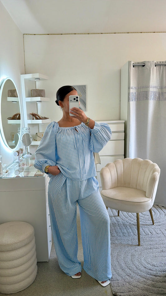 Ensemble aniya bleu