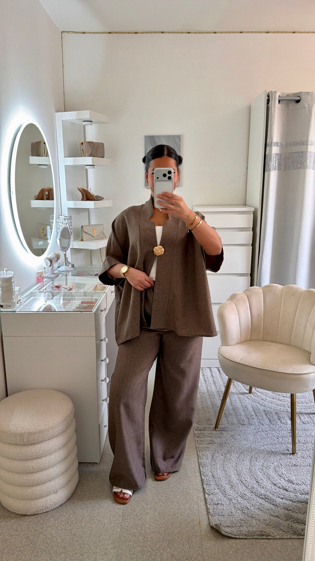 Ensemble Janna taupe