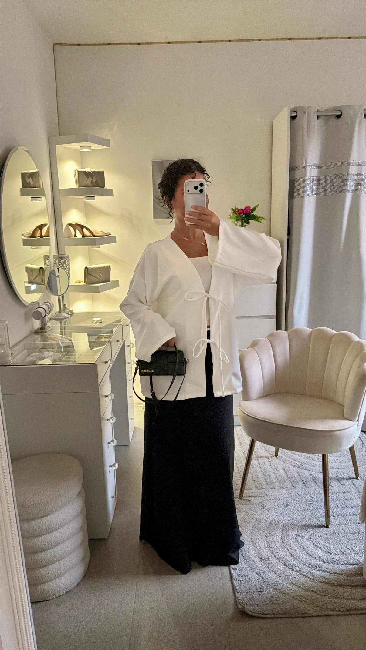 Gilet Jenna en blanc