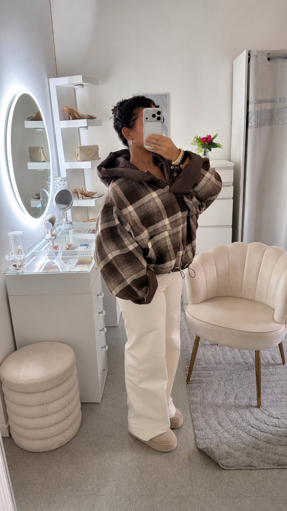Veste Samira en marron