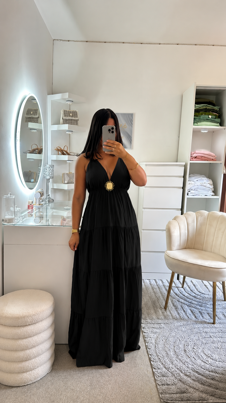 Robe Lilia en noir