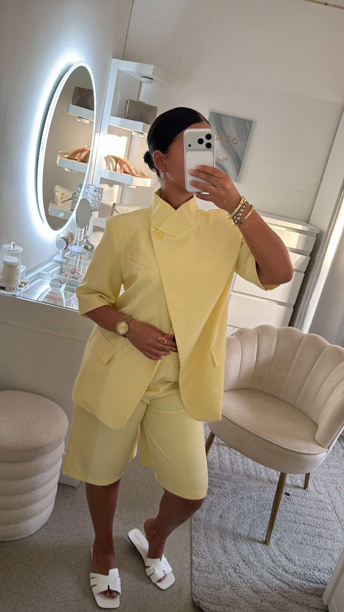 Ensemble Suzanne en jaune