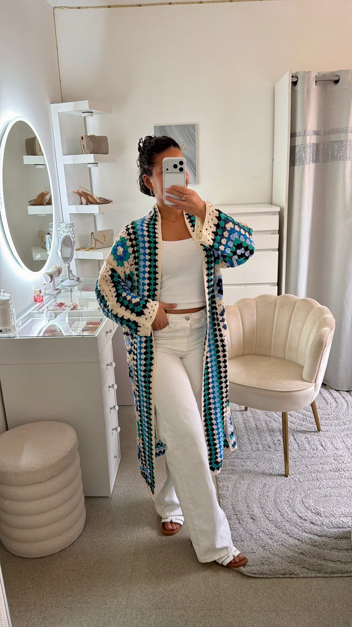 Cardigan Anya version plus longue