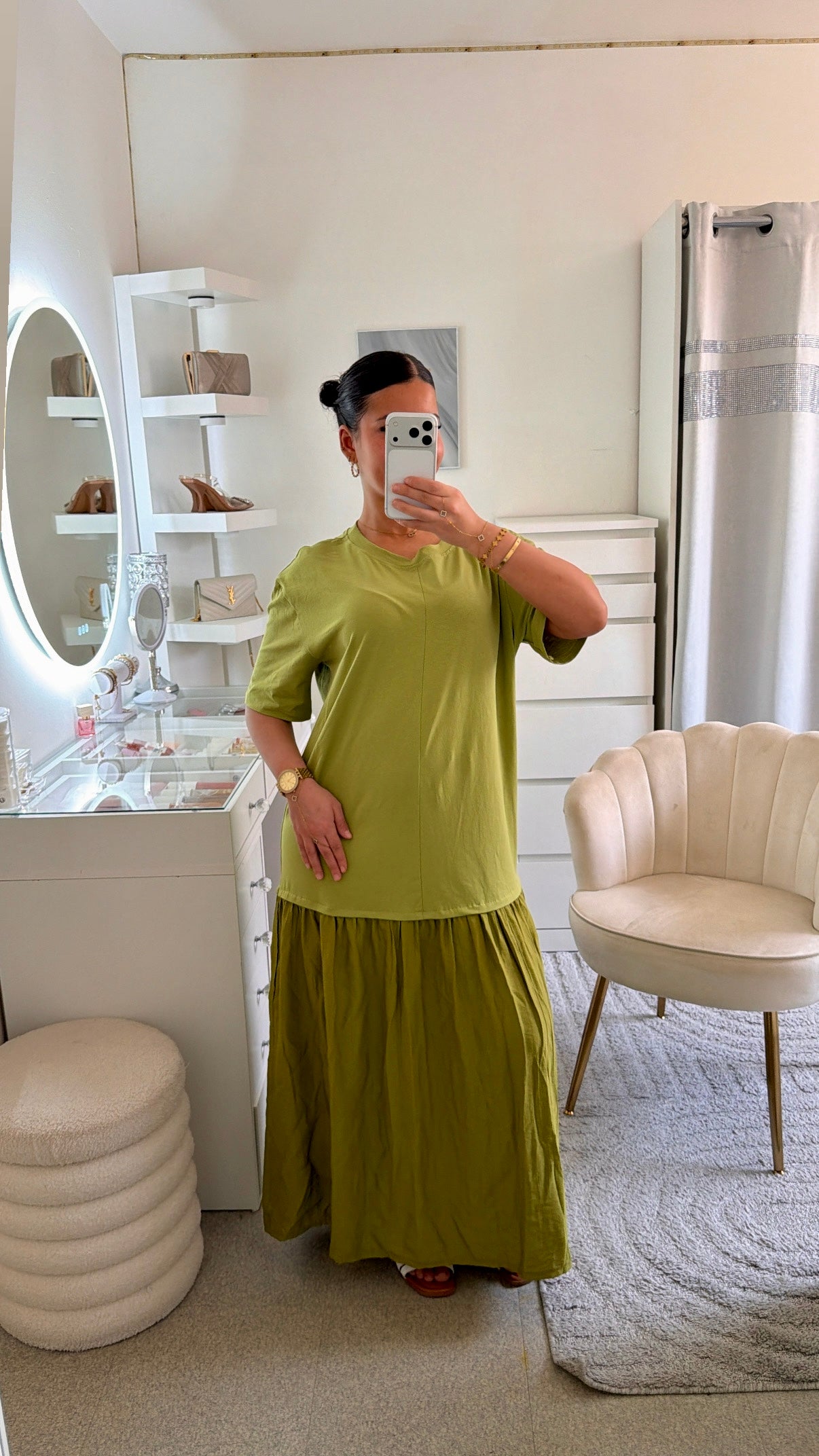 Robe Samar vert