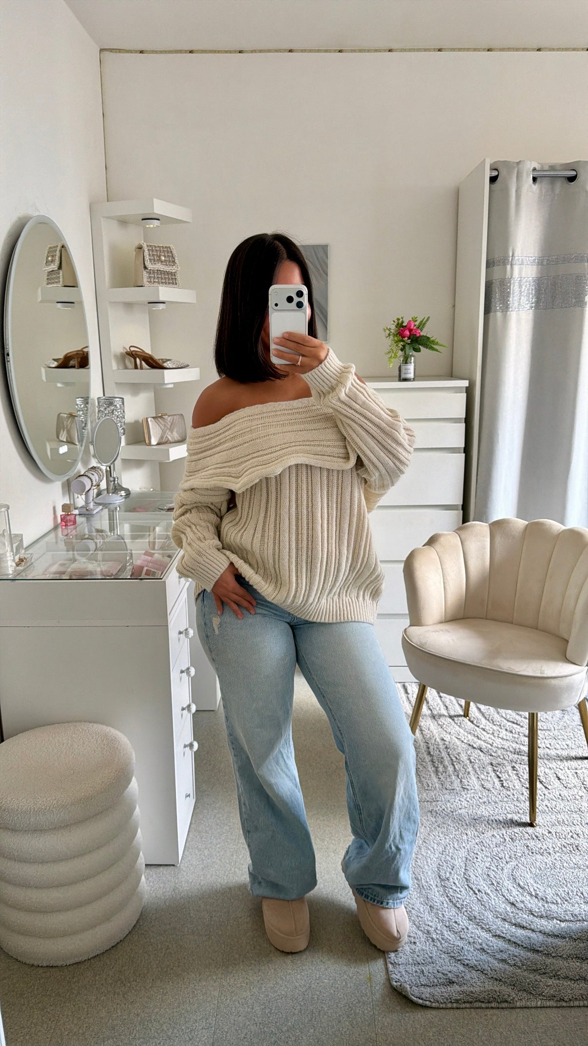 Pull baya beige