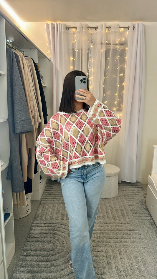 Pull Diarra style bohème