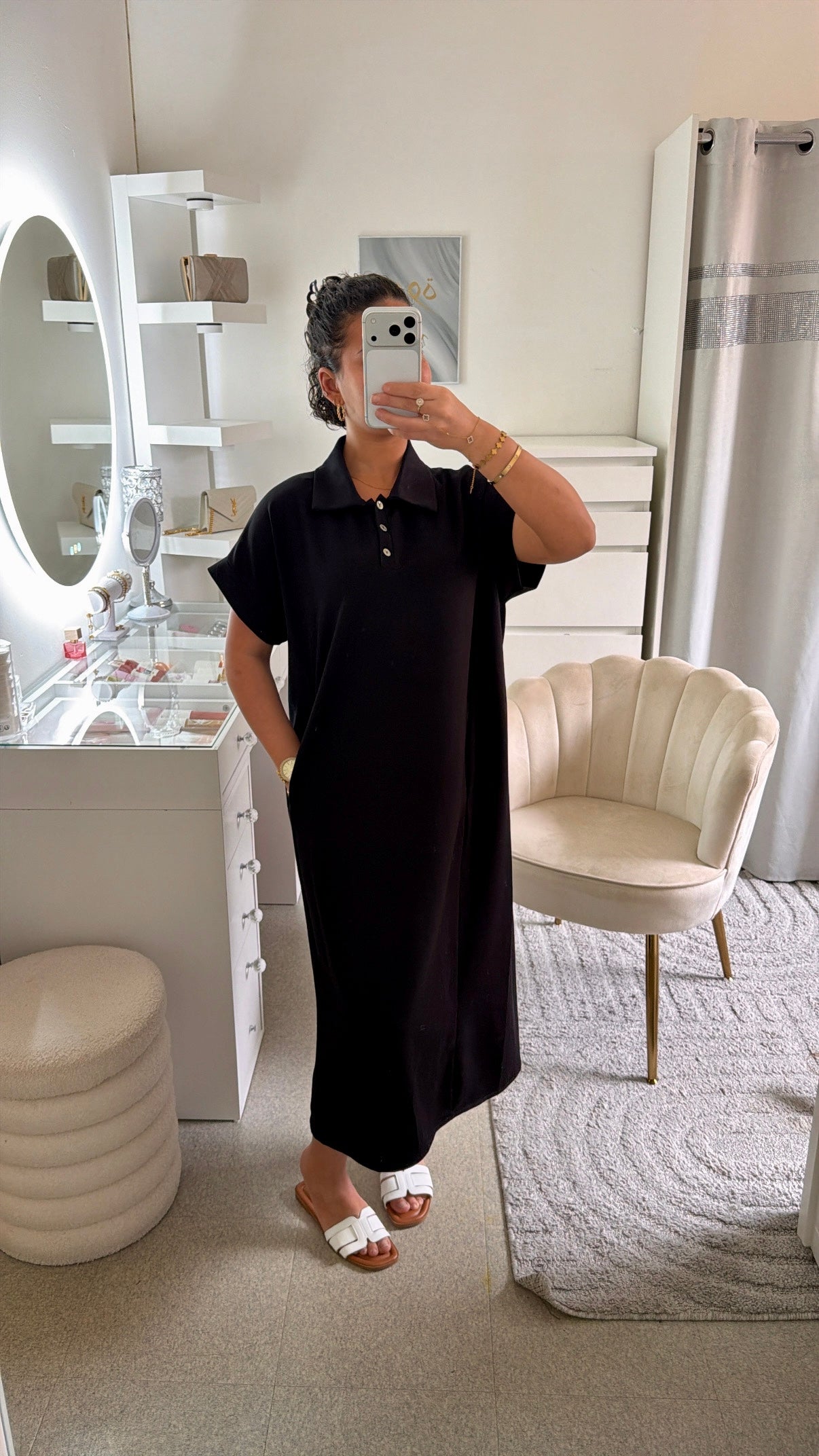 Robe Athéna noir