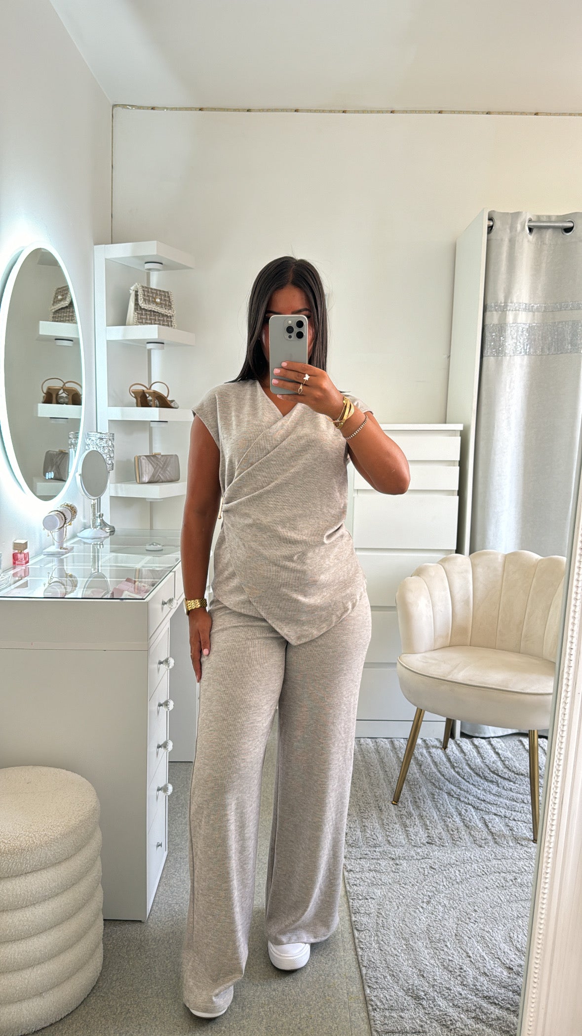 Ensemble Nanou en beige