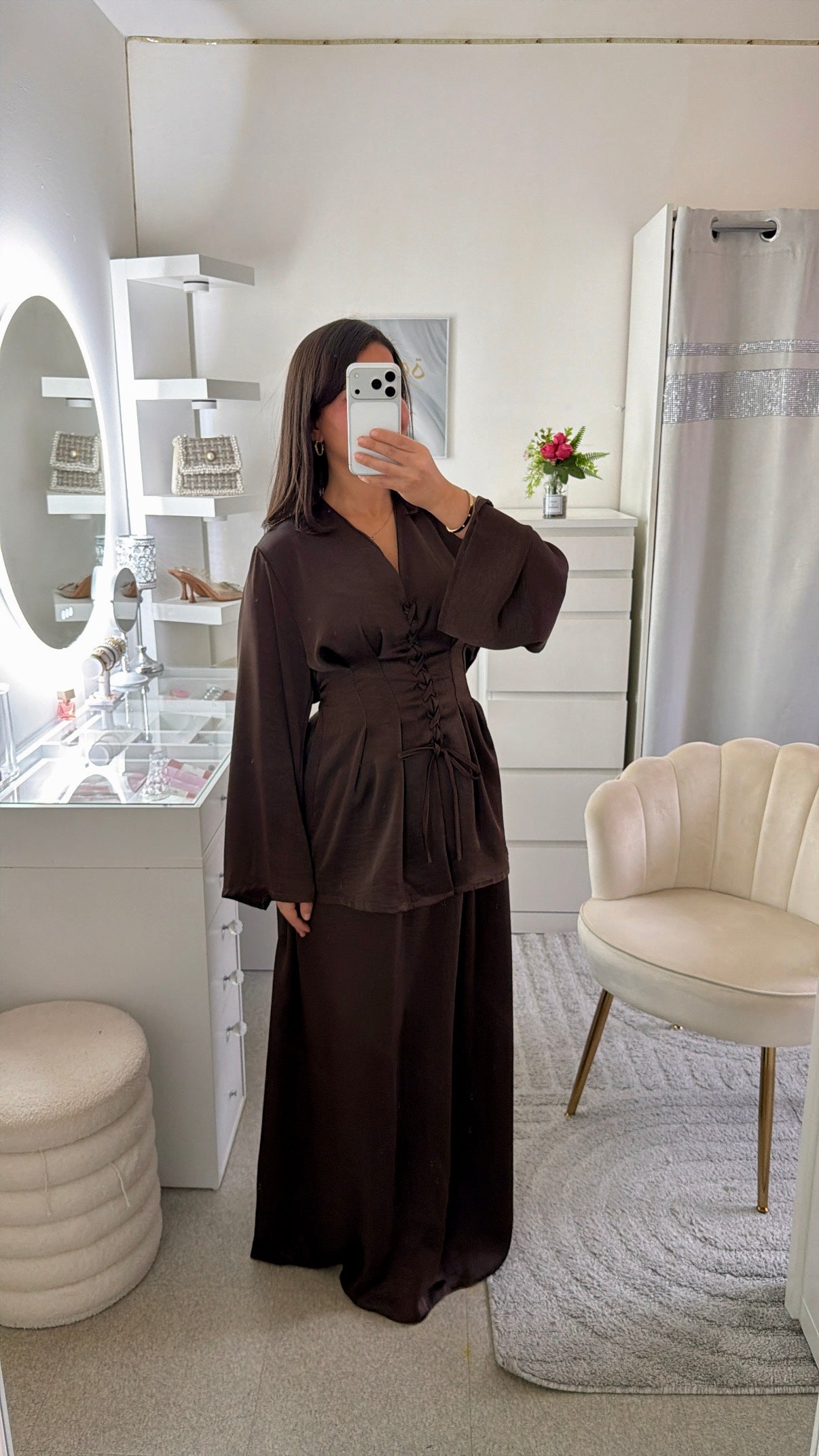 Ensemble Alméa marron