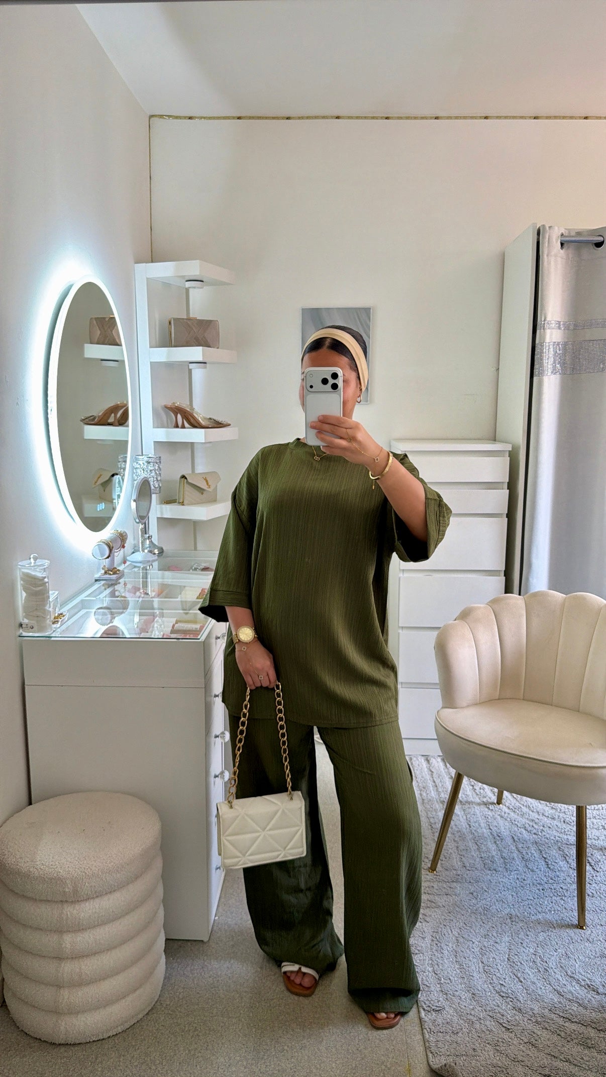 Ensemble t shirt Leïla vert
