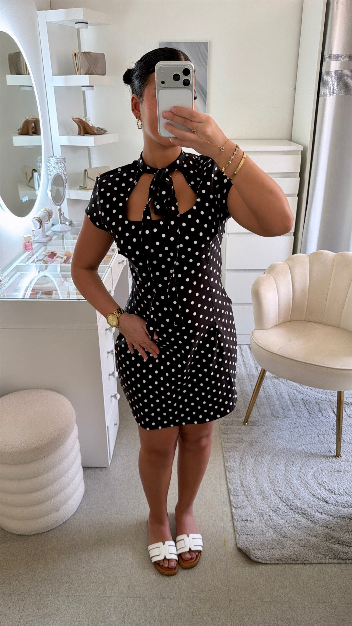 Robe Wanda noir