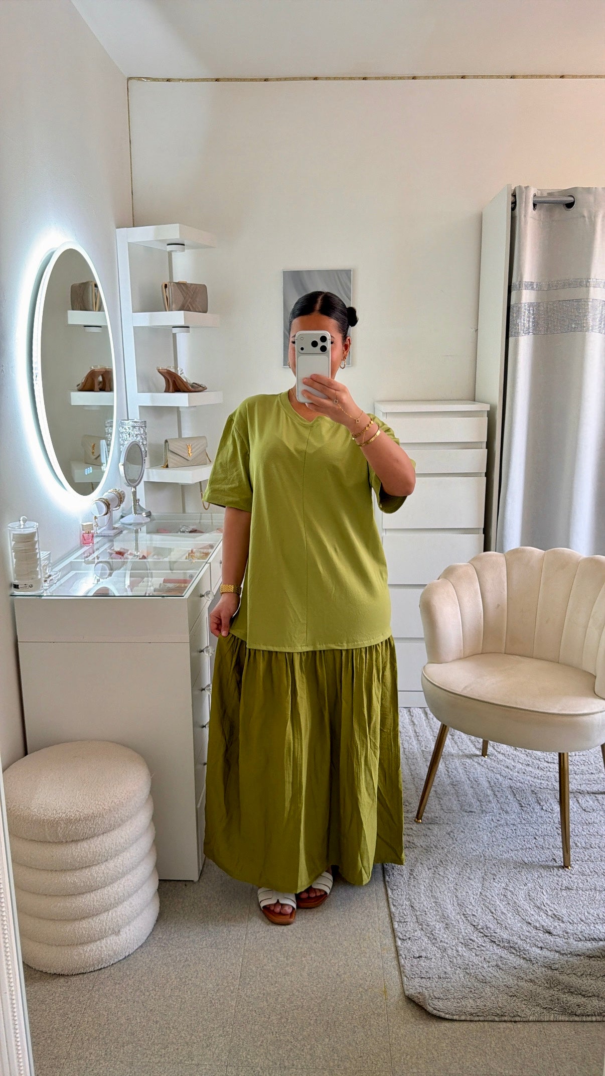 Robe Samar vert