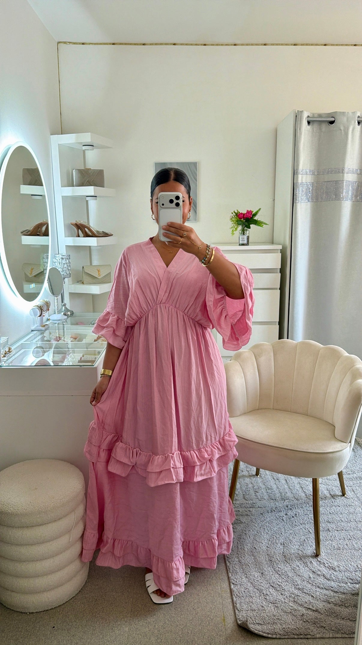 Robe Maissa en rose