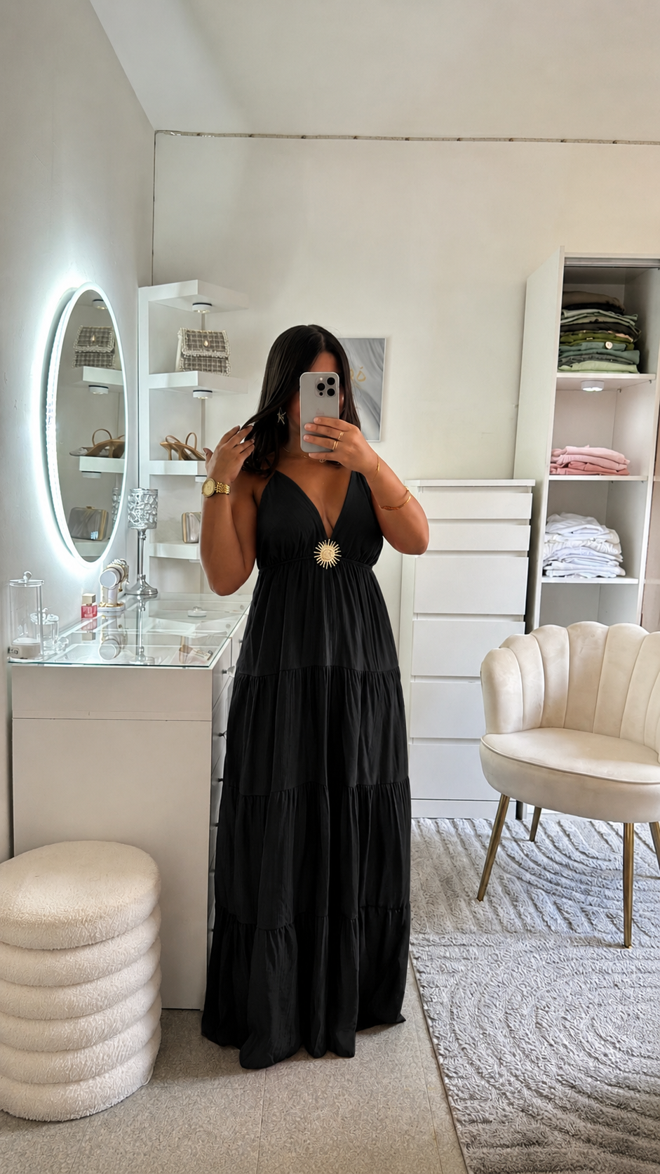 Robe Lilia en noir
