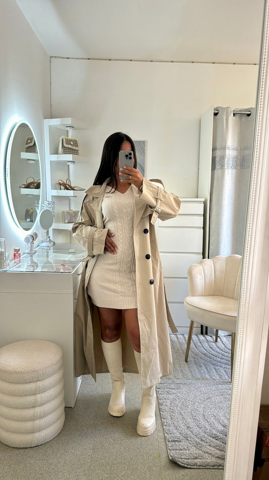 Trench Salomé en beige