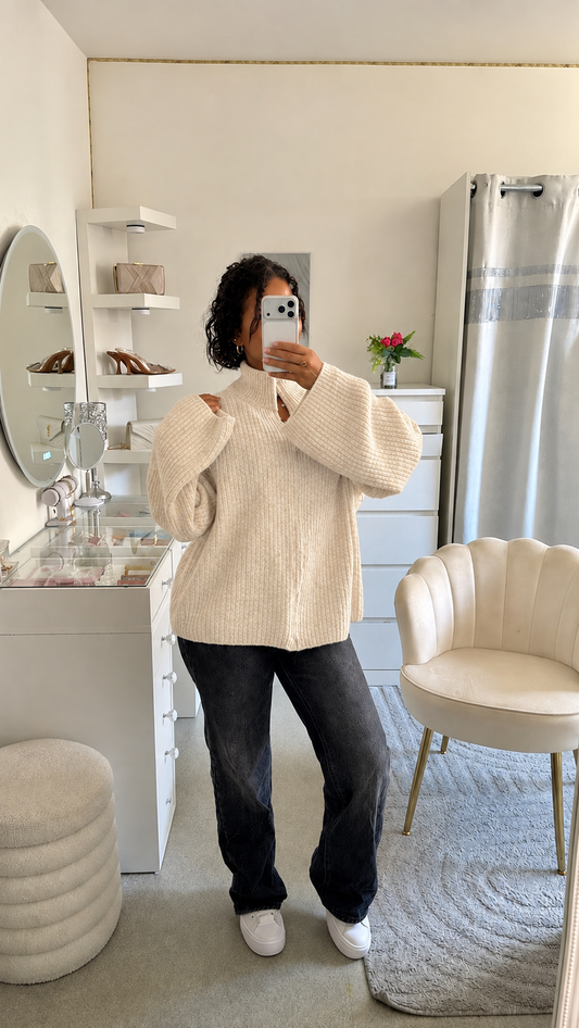 Gilet Layla en beige