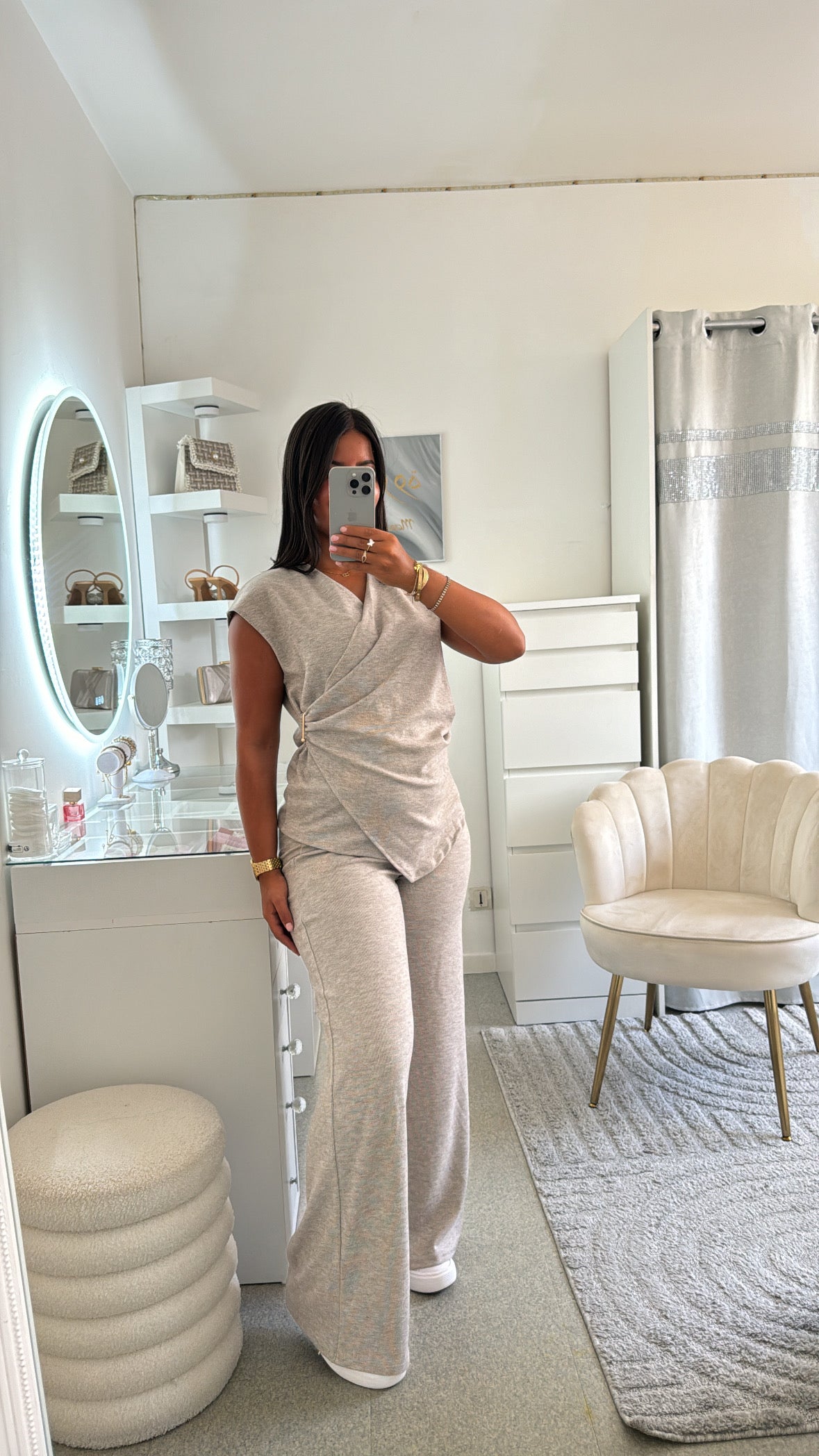 Ensemble Nanou en beige