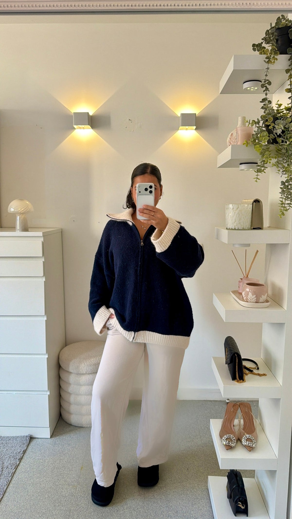 Gilet Lemya en bleu
