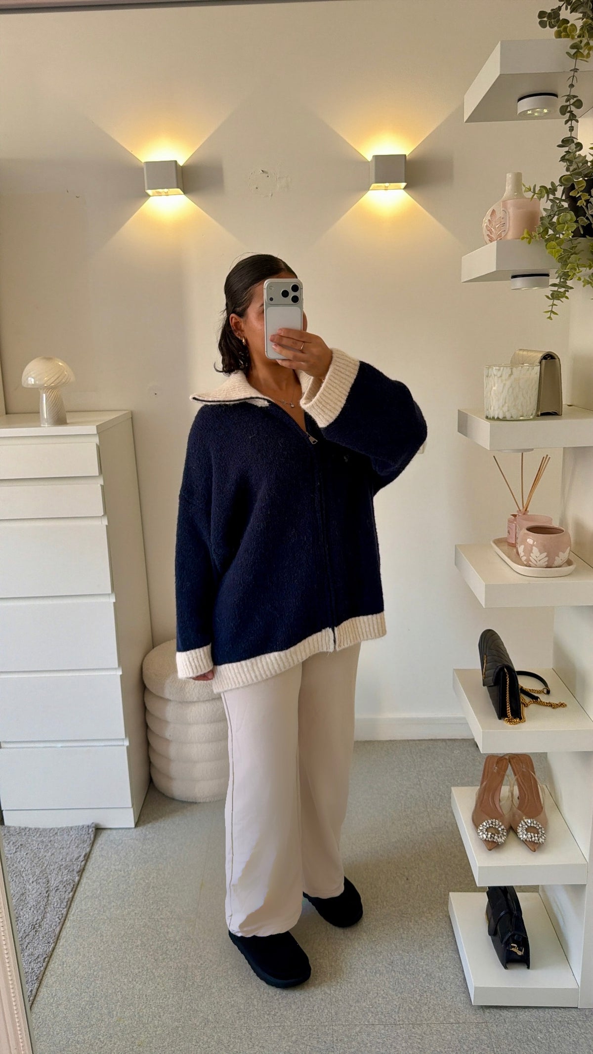 Gilet Lemya en bleu