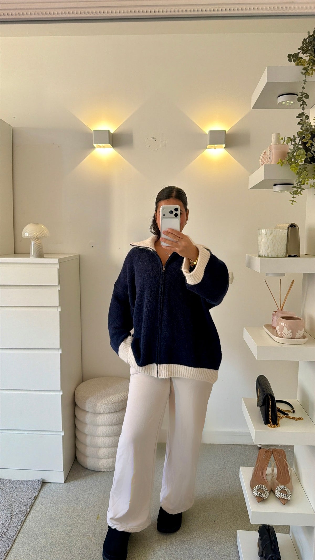Gilet Lemya en bleu